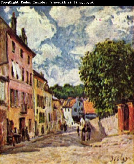 Alfred Sisley Strabe in Moret-Sur Loing
