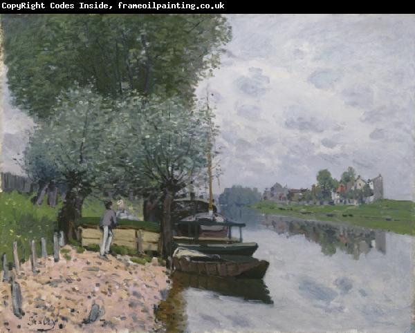 Alfred Sisley La Seine a Bougival