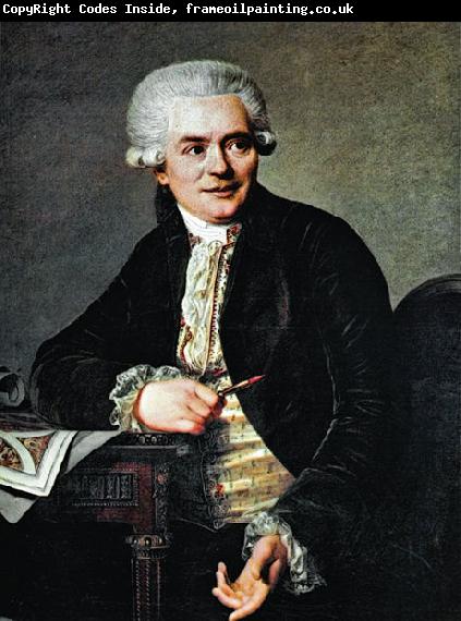 Antoine Vestier Portrait of Johann Heinrich Riesener