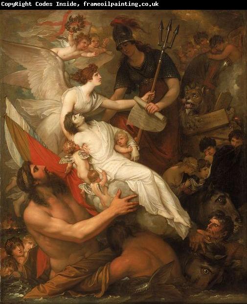 Benjamin West Immortality of Nelson