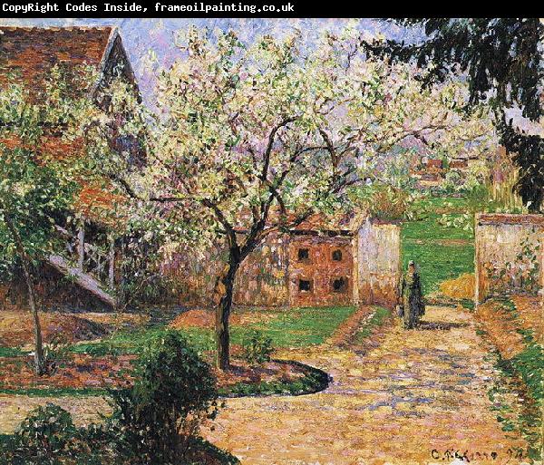 Camille Pissarro Flowering Plum Tree Eragny