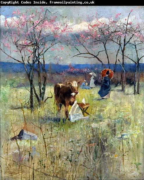 Charles conder An Early Taste for Literature