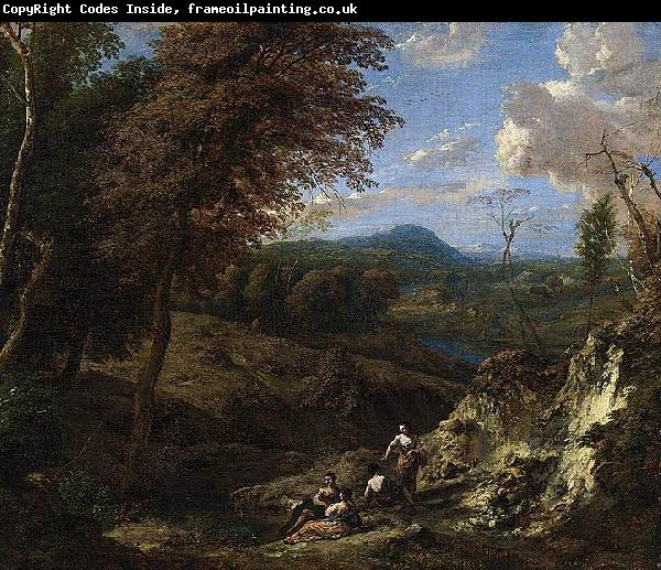 Corneille Huysmans Wooded Hilly Landscape