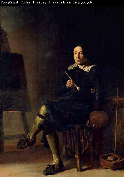 Cornelis Saftleven Self-portrait