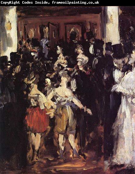 Edouard Manet Le bal de l'Opera