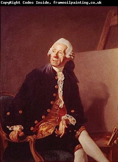 Etienne Aubry Portrait of Noel Halle