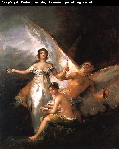 Francisco de Goya La Verdad, la Historia y el Tiempo