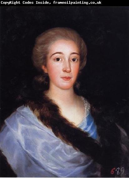 Francisco de Goya Portrait of Dona Maria Teresa de Vallabriga y Rozas