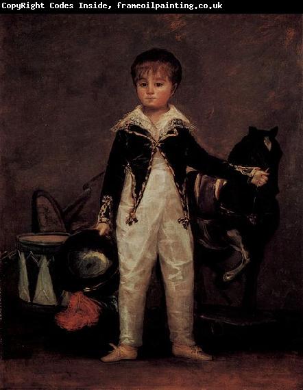 Francisco de Goya Portrat des Pepito Costa y Bonelis