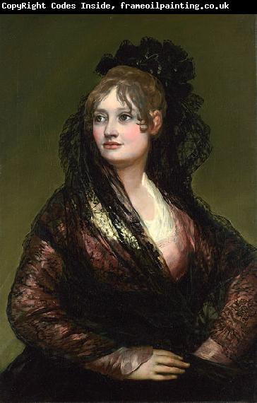 Francisco de Goya Portrait of Dona Isabel Cabos de Porcel