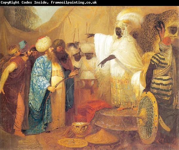 Franciszek Smuglewicz Ethiopian king meeting ambasadors of Persia