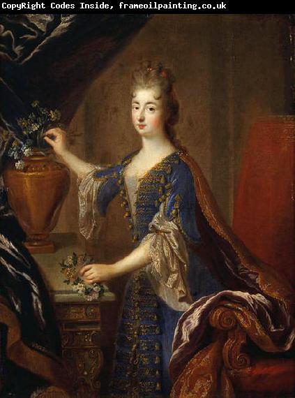 Francois de Troy Portrait of Marie Anne de Bourbon