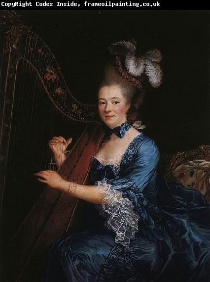 Francois-Hubert Drouais Portrait of Genevieve Rinteau de Verrieres
