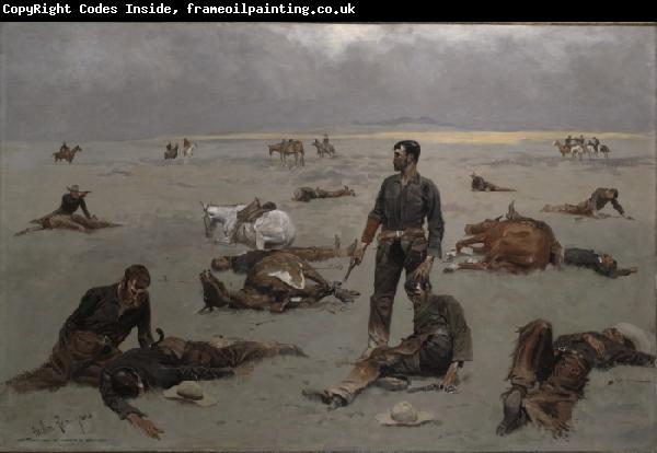 Frederick Remington What an Unbranded Cow Has Cost