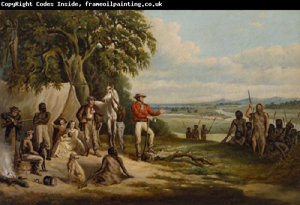 Frederick William Woodhouse The first settlers discover Buckley