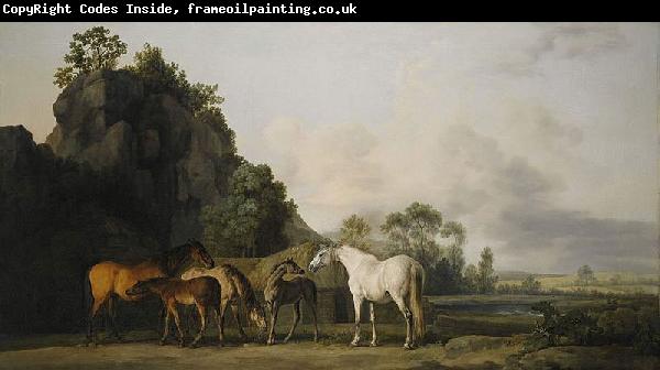 George Stubbs Brood Mares and Foals,
