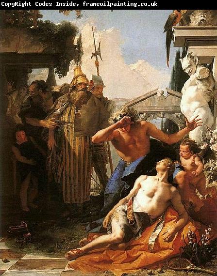 Giovanni Battista Tiepolo The Death of Hyacinthus