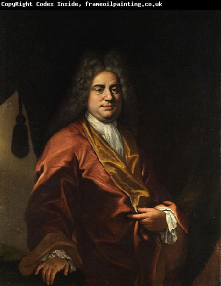 Giovanni Camillo Sagrestani Portrait eines Herren im Hausmantel