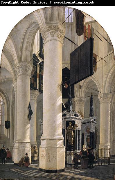 HOUCKGEEST, Gerard tomb of Willem I in the Nieuwe Kerk in Delft