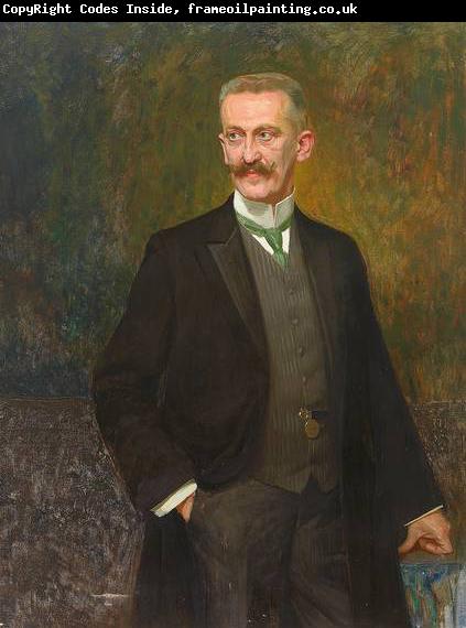 Heinrich Hellhoff Portrait Geheimrat Jungel