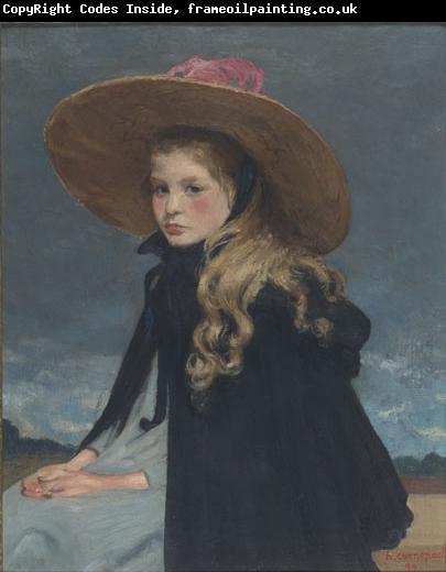 Henri Evenepoel Henriette au grand chapeau