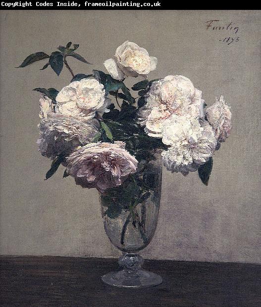 Henri Fantin-Latour Vase des roses