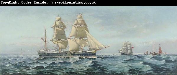 Henry J Morgan HMS 'Comus'