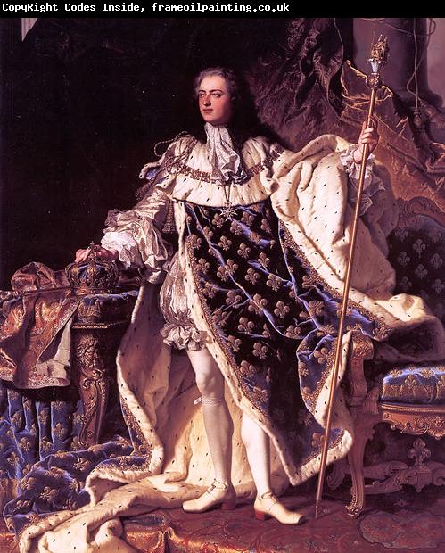 Hyacinthe Rigaud Portrait of Louis XV of France