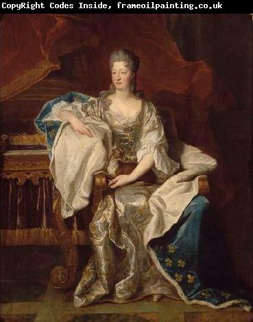 Hyacinthe Rigaud Portrait of Marie Anne de Bourbon