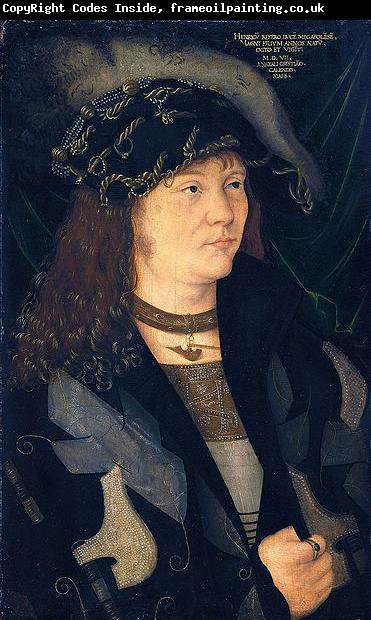 Jacopo de Barbari Portrait of Heinrich