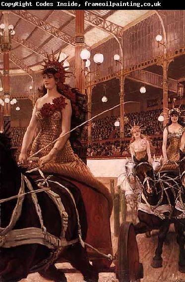 James Tissot The Ladies of the Cars