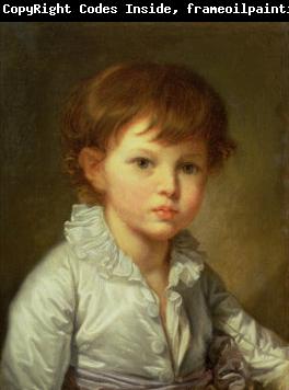 Jean Baptiste Greuze Portrait of Count Stroganov as a Child