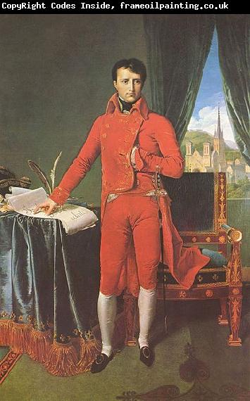 Jean-Auguste Dominique Ingres Portrat Napoleon Bonapartes als Erster Konsul
