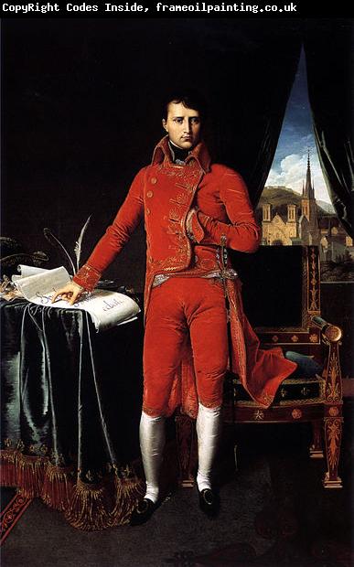 Jean-Auguste Dominique Ingres Portrait de Napoleon Bonaparte en premier consul