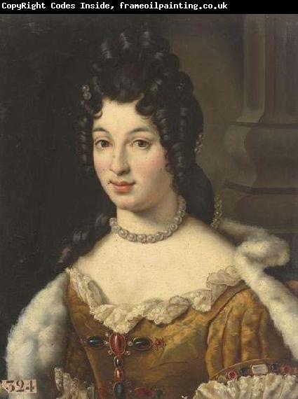 Jean-Baptiste Santerre Portrait of Maria Adelaide of Savoy