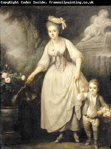 Jeanne-Philiberte Ledoux Portrait of a lady, said to be the Duchesse de Choiseul