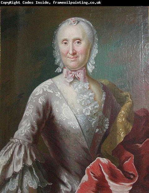 Johan Werder Portrait of Elisabeth Woldike
