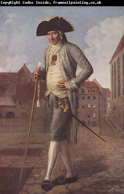 Johann Carl Wilck Portrat des Barons Rohrscheidt