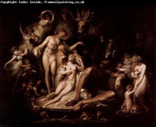 Johann Heinrich Fuseli The Awakening of the Fairy Queen Titania