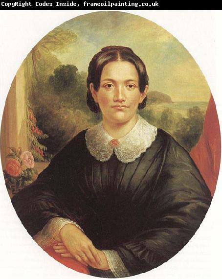 John Mix Stanley Portrait of Mrs. Benjamin Pitman