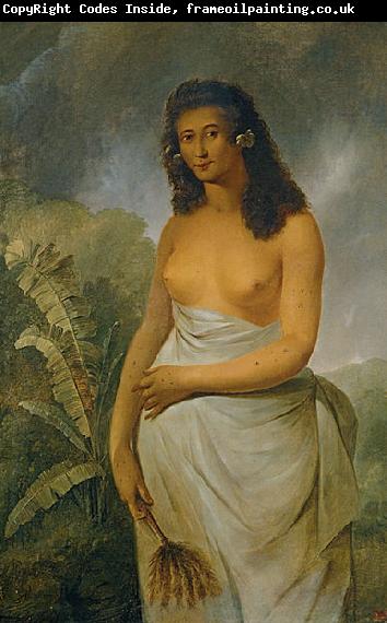 John Webber The Tahitian Princess Poedua