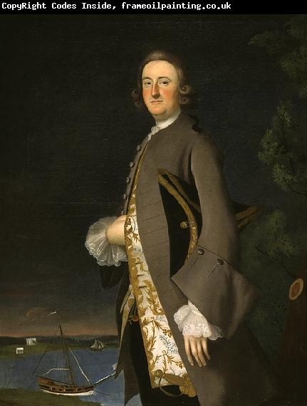 Joseph Blackburn Portrait of Captain John Pigott