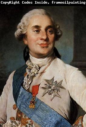 Joseph-Siffred  Duplessis Portrait of Louis XVI of France