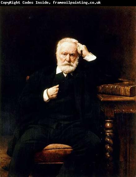 Leon Bonnat Portrait of Victor Hugo