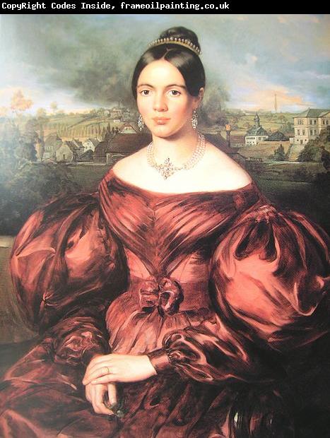 Louis Krevel Portrait of Marie Louise Stumm