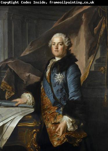 Louis Tocque Retrato do Marques de Marigny