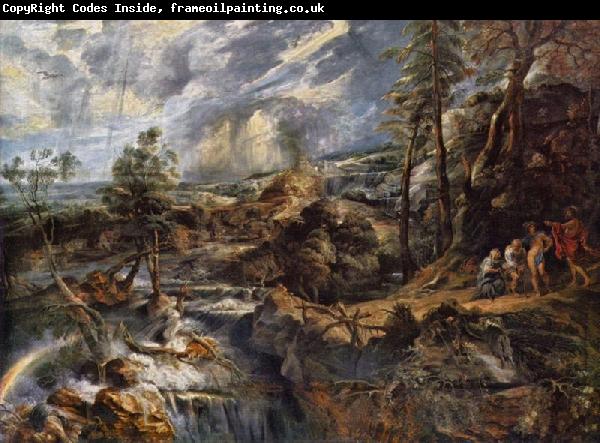 Peter Paul Rubens Gewitterlandschaft mit Philemon und Baucis