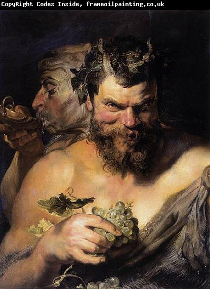 Peter Paul Rubens Two Satyrs