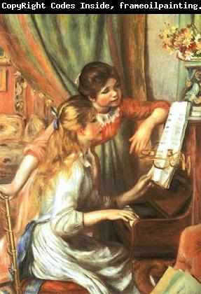 Pierre Auguste Renoir Girls at the Piano