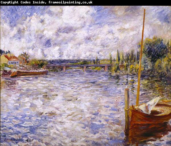 Pierre-Auguste Renoir The Seine at Chatou